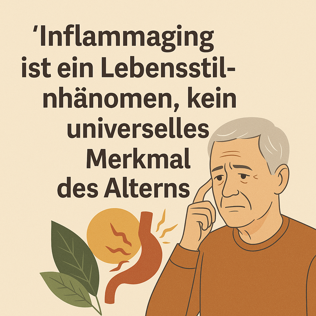 Inflammaging“ ist ein Lebensstilphänomen, kein universelles Merkmal des Alterns